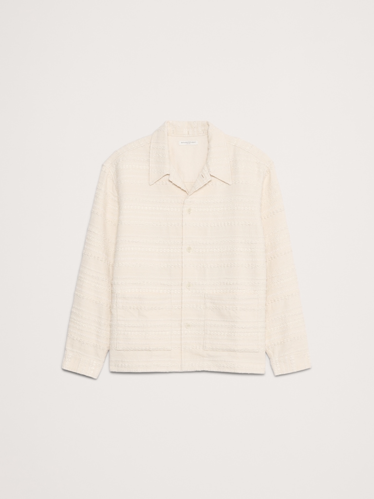 Rope Jacquard Overshirt