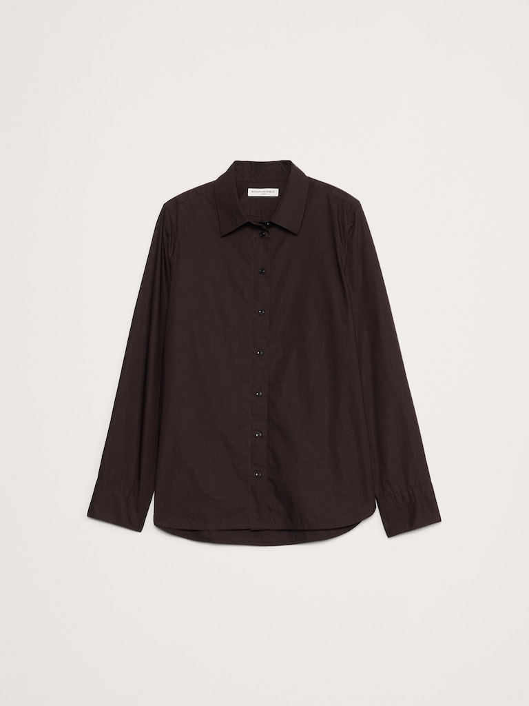 The Everyday Shirt in Cotton Poplin