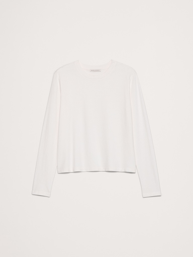 Vintage Cotton Long-Sleeve T-Shirt