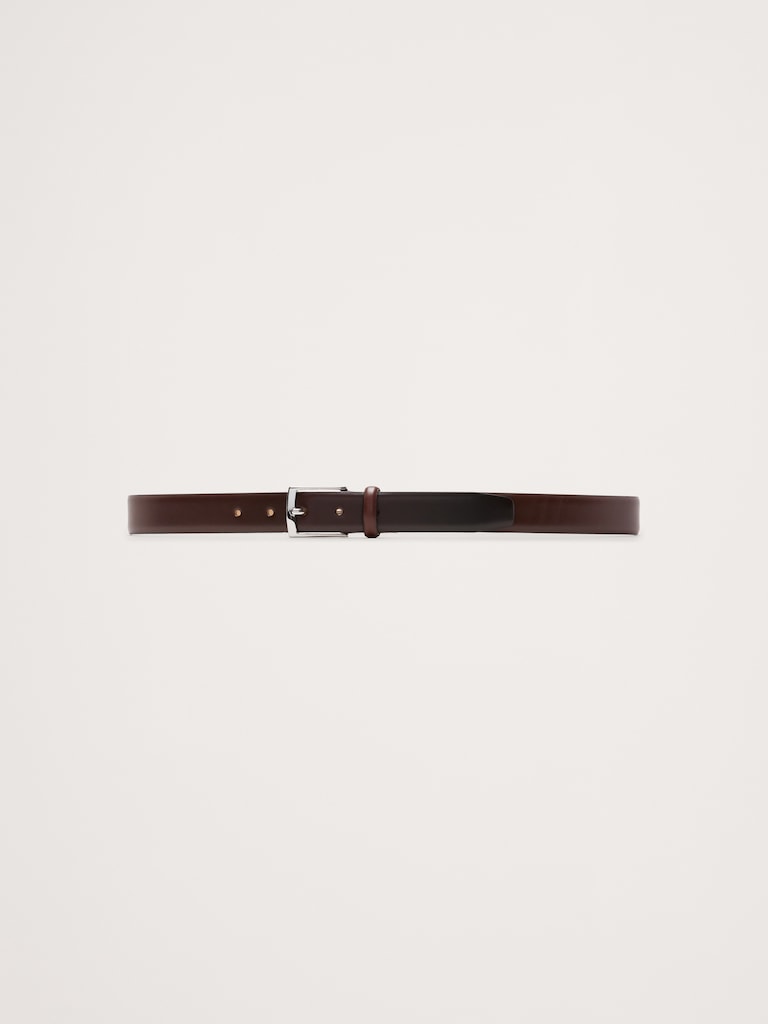 Classic Leather Dress Belt