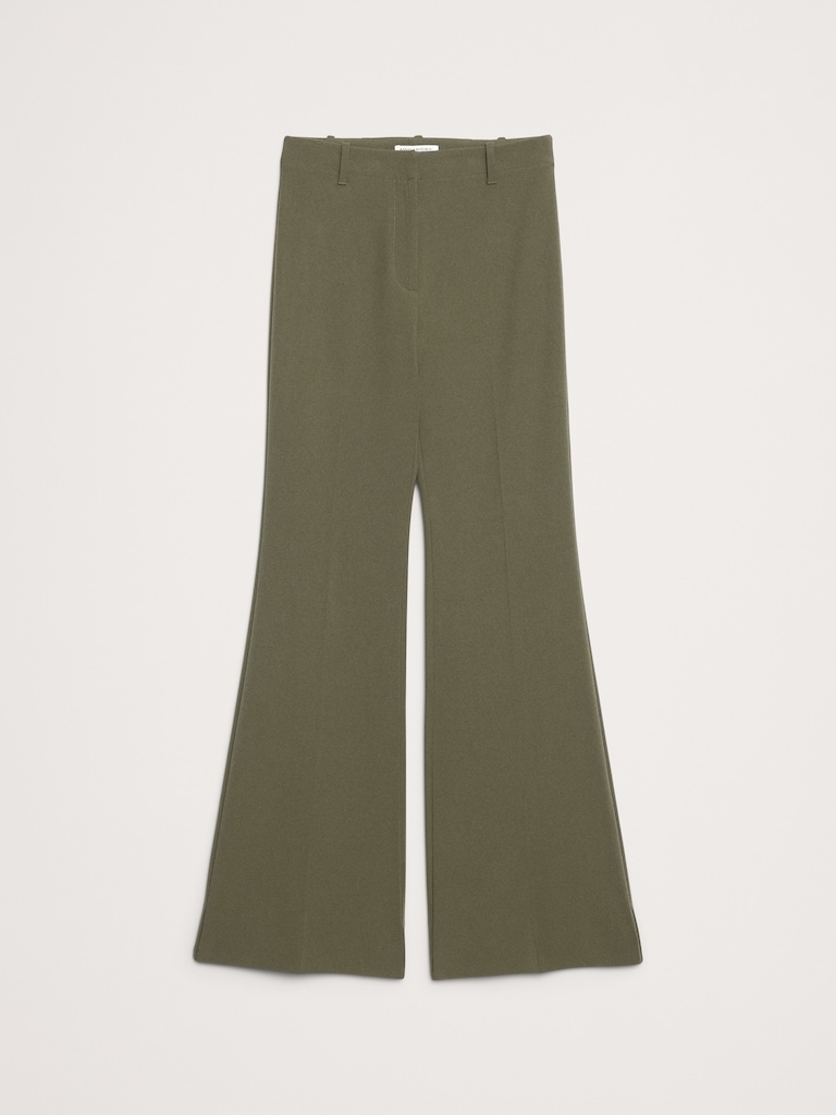 High-Rise Modern Flare City Stretch Pant
