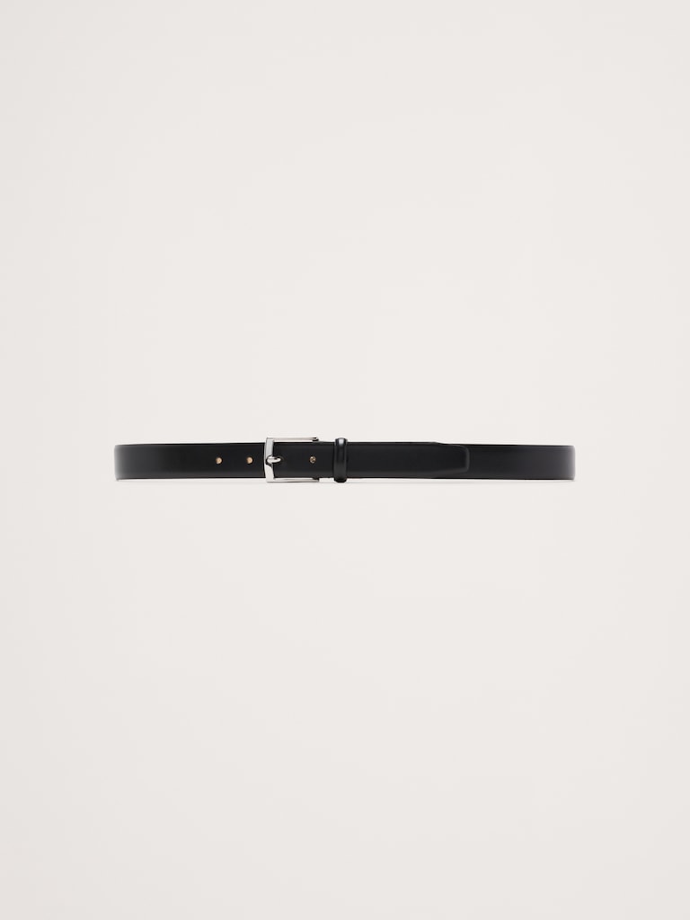 Classic Leather Dress Belt