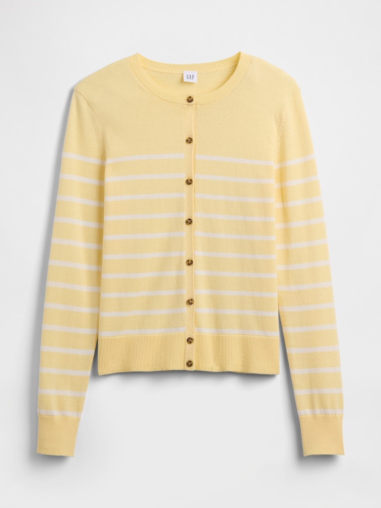 Crewneck Cardigan