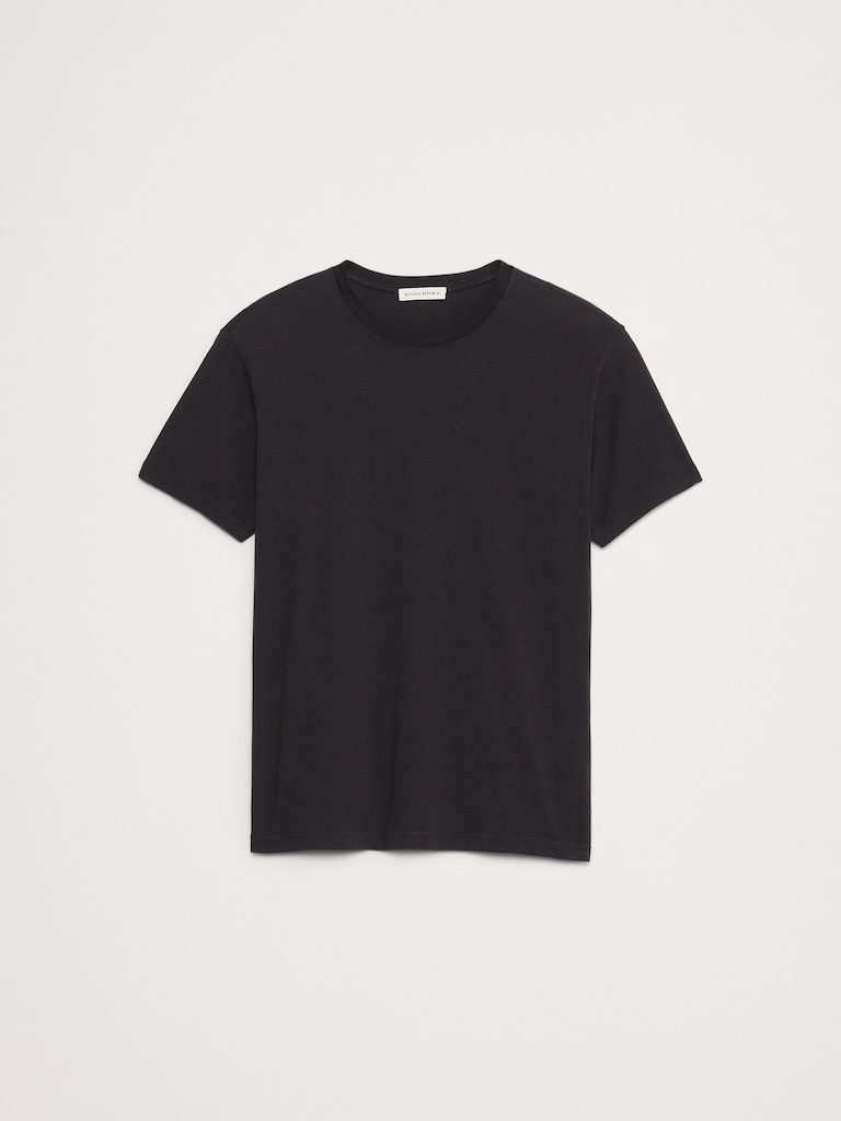 Lightweight Cotton Crew-Neck T-Shirt