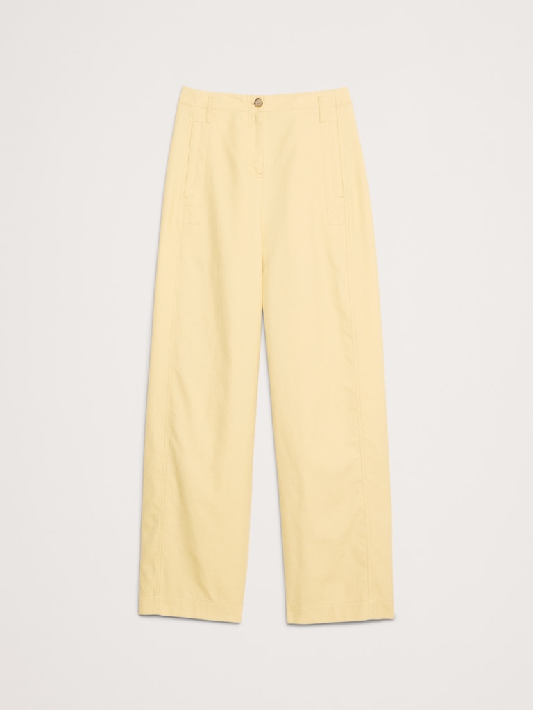 Ultra-High Rise Barrel Soft Chino