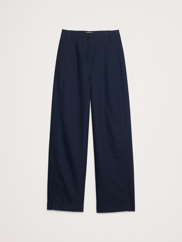 Ultra-High Rise Barrel Soft Chino