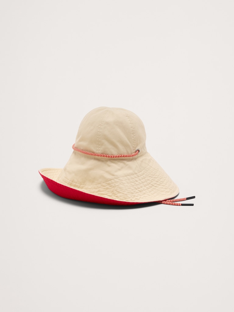 Cotton Canvas Sun Hat