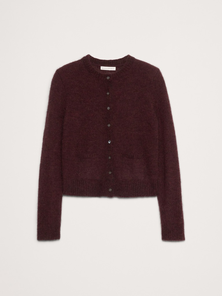 Italian Alpaca-Blend Cardigan