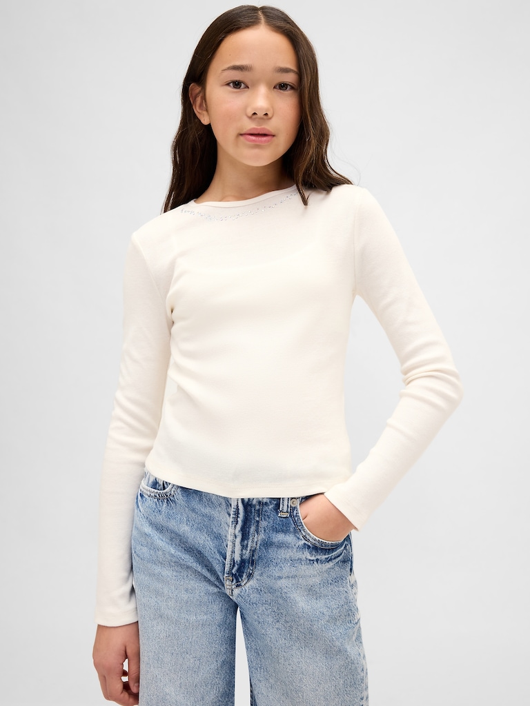 Kids Embellished T-Shirt