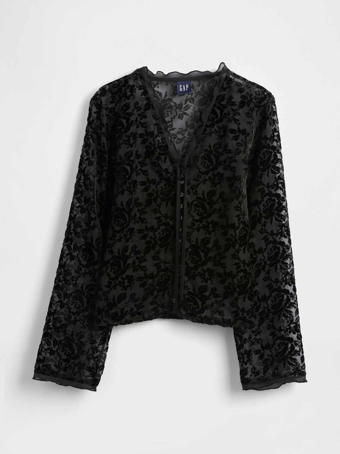 Burnout Velvet Shirt