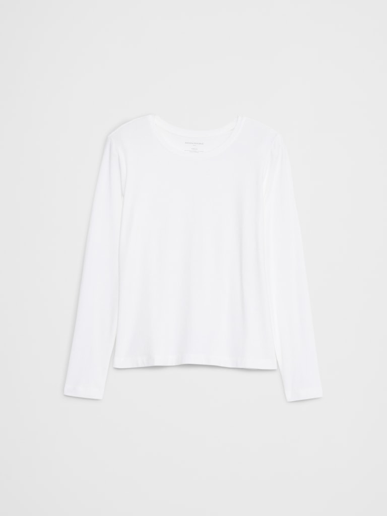 Timeless Long-Sleeve Crew-Neck T-Shirt