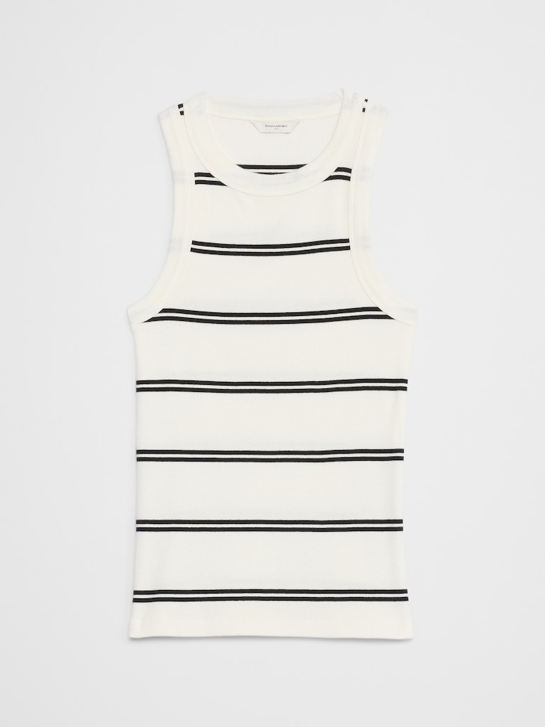 Ribbed Racer Tank