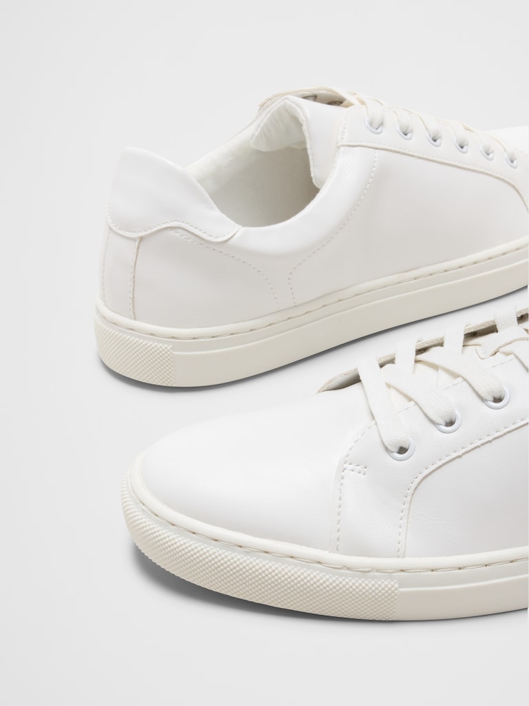 Vegan Leather Sneakers