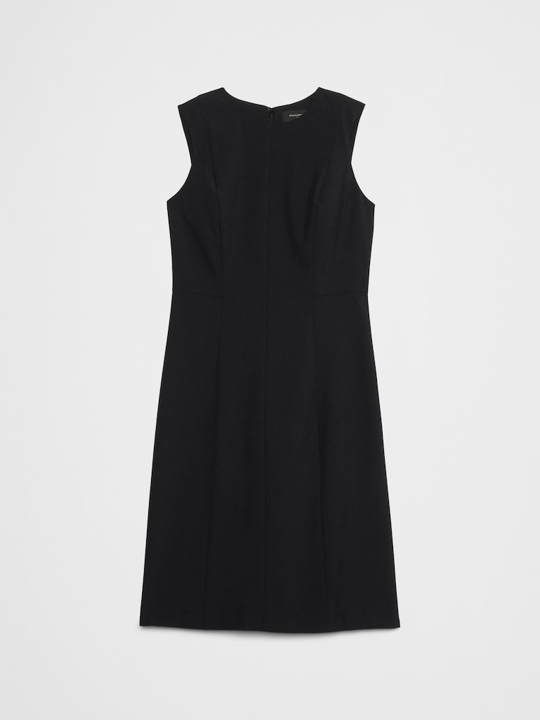 Sculpted Knee-Length Sheath Dress