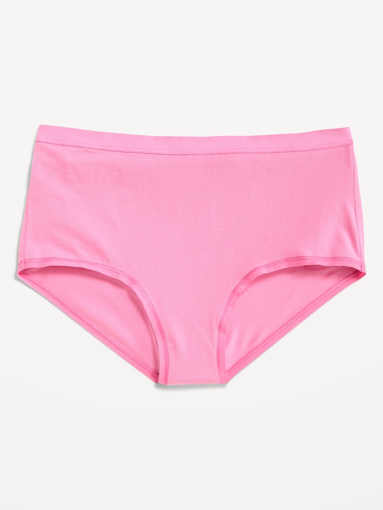 High-Waisted Everyday Brief Cotton Underwear