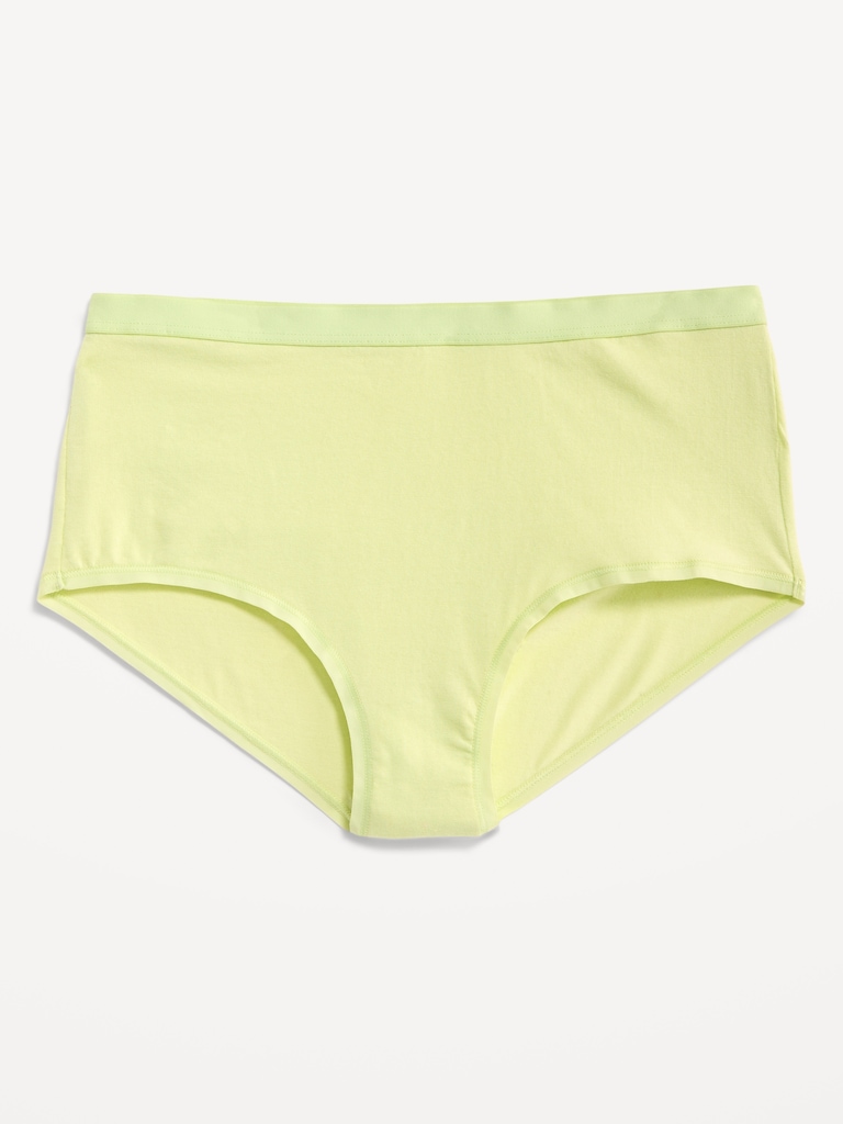 High-Waisted Everyday Brief Cotton Underwear