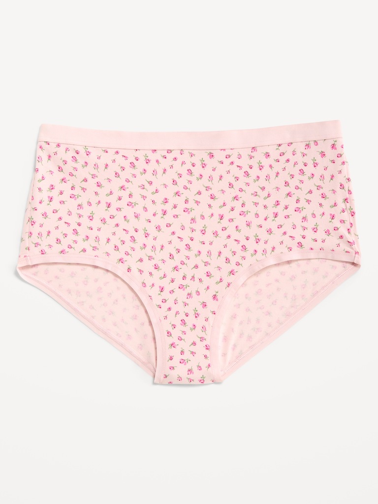 High-Waisted Everyday Brief Cotton Underwear