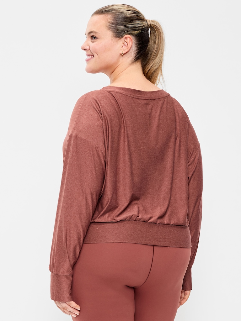 CloudMotion Boatneck Top