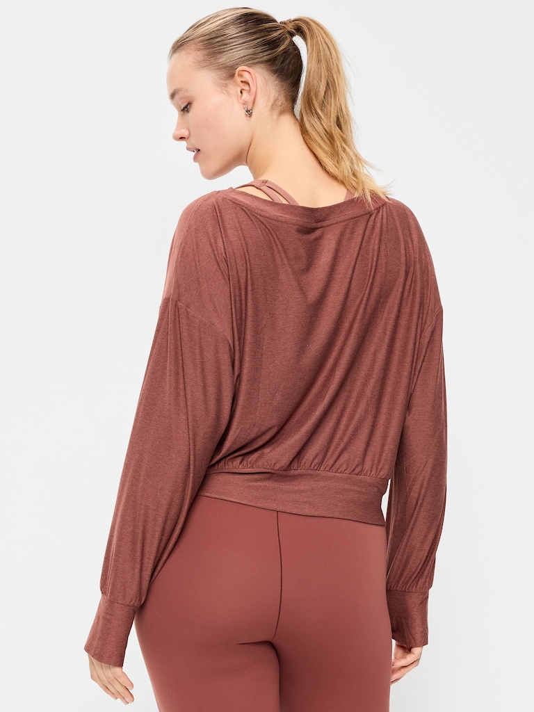 CloudMotion Boatneck Top