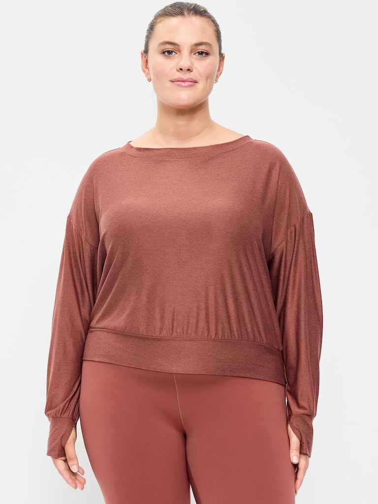 CloudMotion Boatneck Top