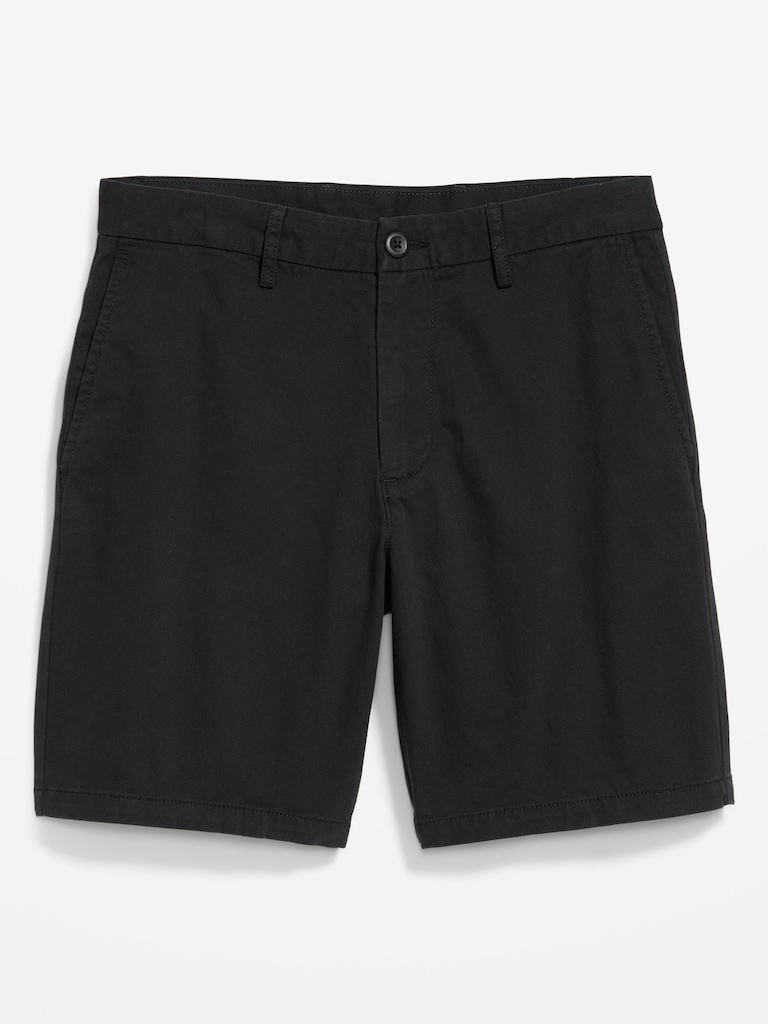 Slim Built-In Flex Rotation Chino Shorts -- 8-inch inseam