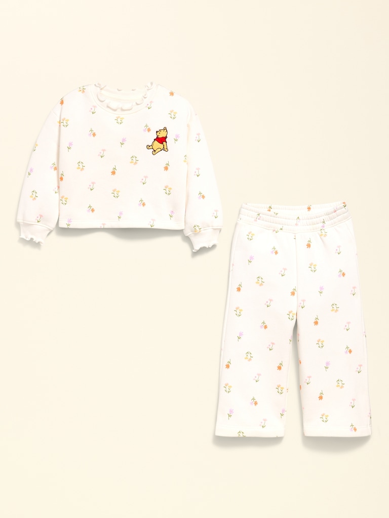 Old Navy x Disney Winnie the Pooh Sweatshirt and Sweatpants Set for Toddler Girls