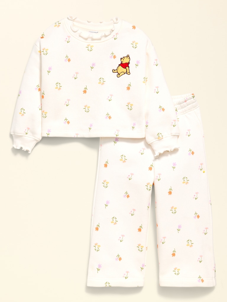 Old Navy x Disney Winnie the Pooh Sweatshirt and Sweatpants Set for Toddler Girls