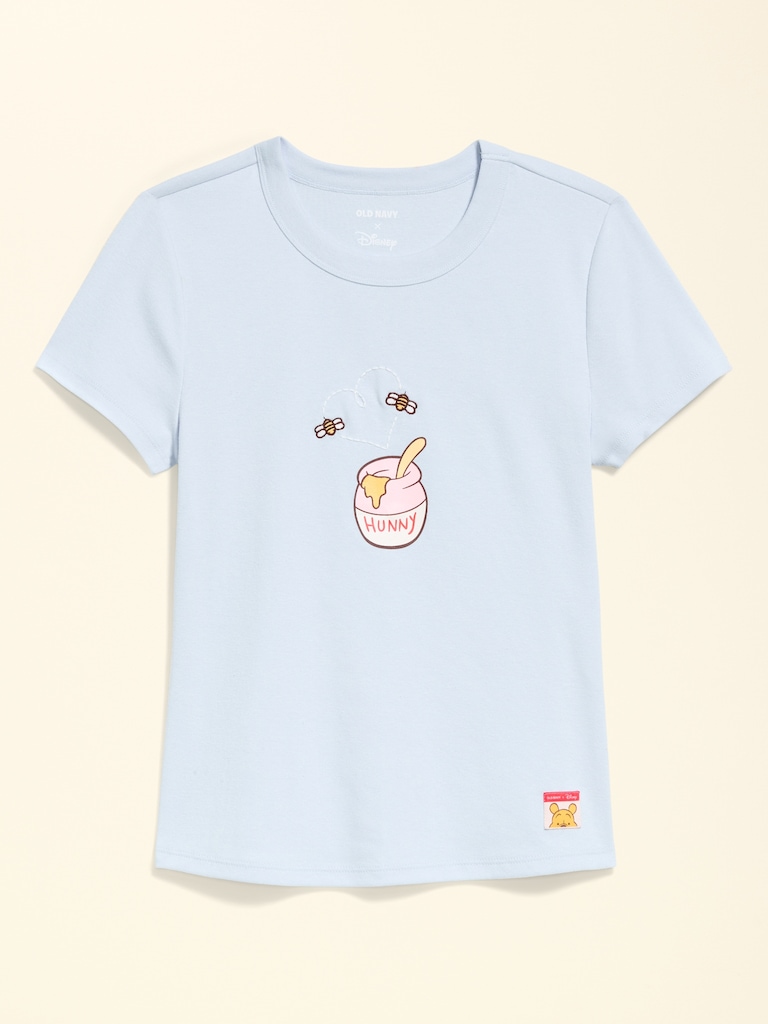 Old Navy x Disney Winnie the Pooh Short Sleeve Ringer T-Shirt for Women
