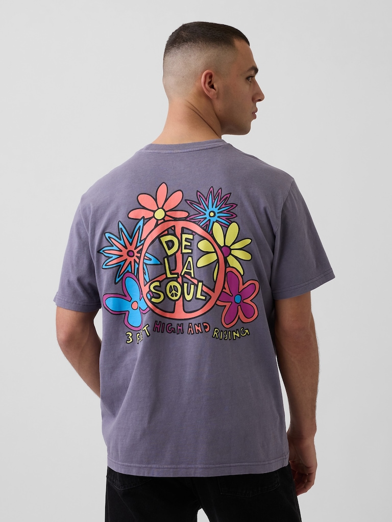 De La Soul Relaxed Graphic T-Shirt