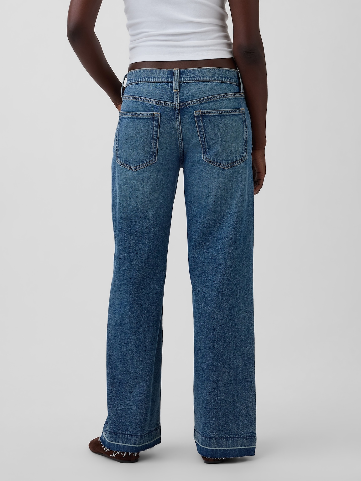 Low Rise '90s Loose Jeans