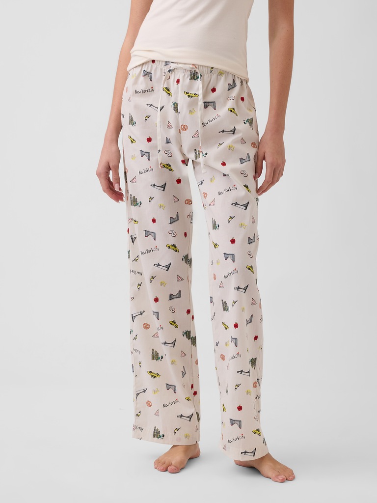 Poplin PJ Pants