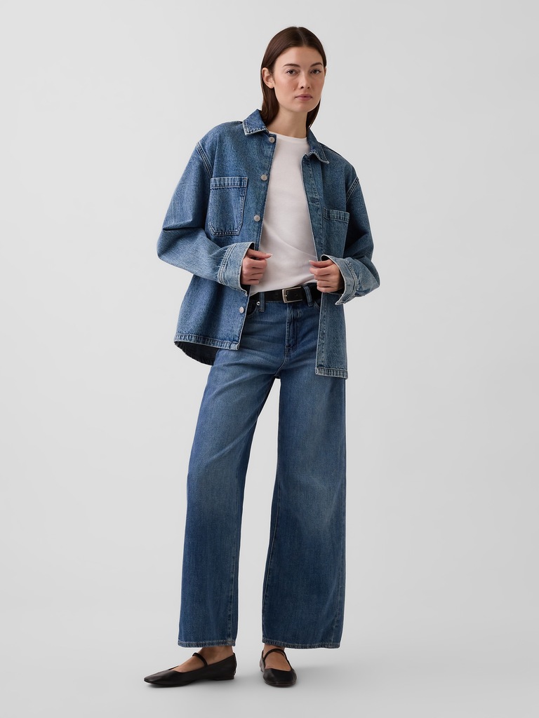 Modern Ribbed Crewneck T-Shirt