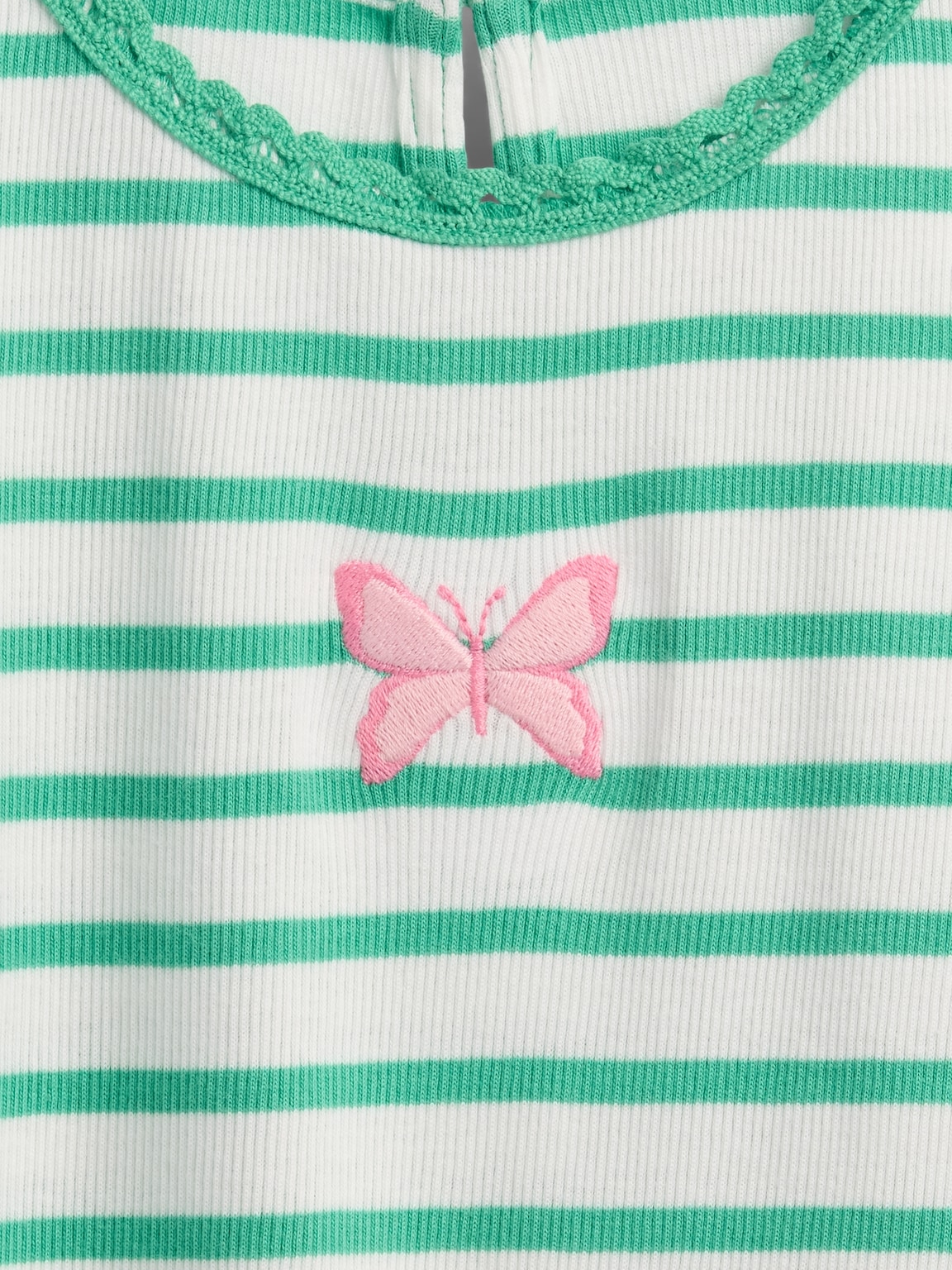Baby & Toddler Embroidered Rib T-Shirt