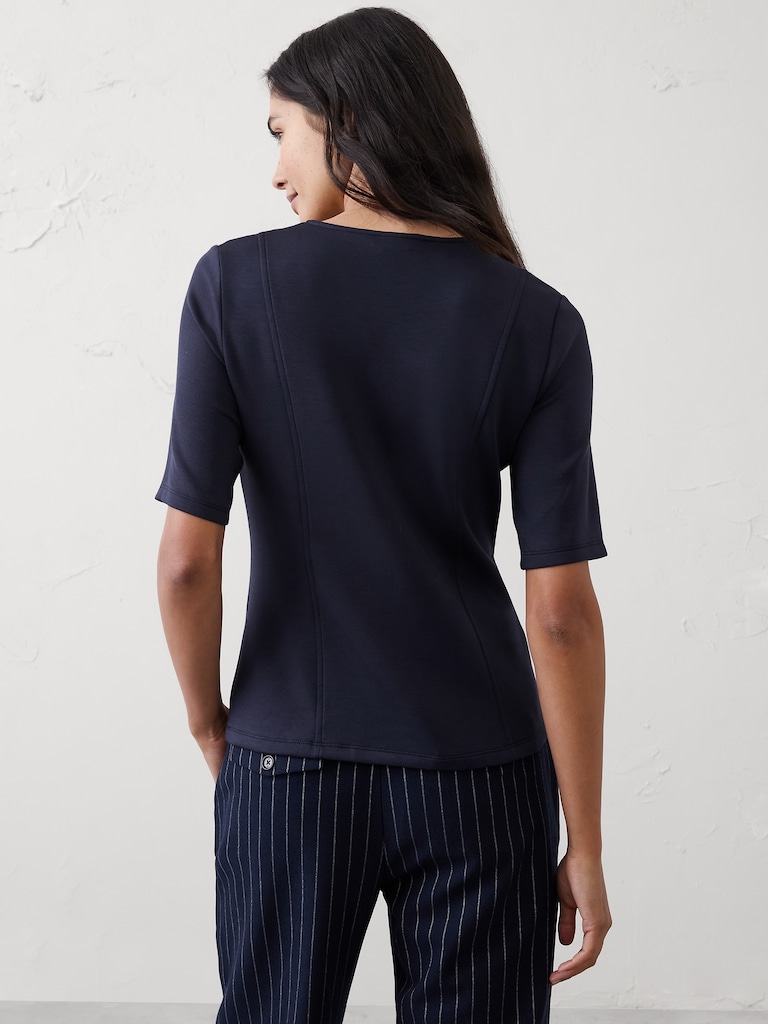 Soft Touch Fitted Top