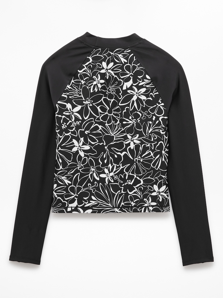 Athleta Girl Mock Neck Rashguard