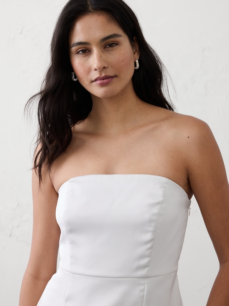 Pave Horseshoe Hoop Earrings