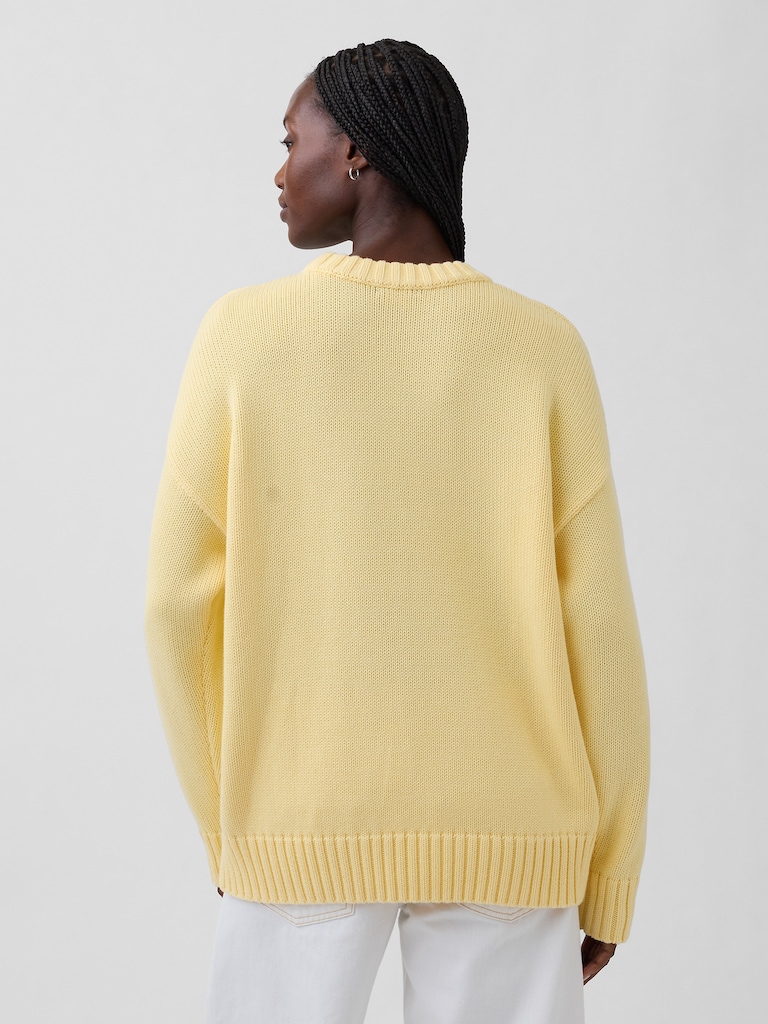 100% Cotton Oversized Sweater