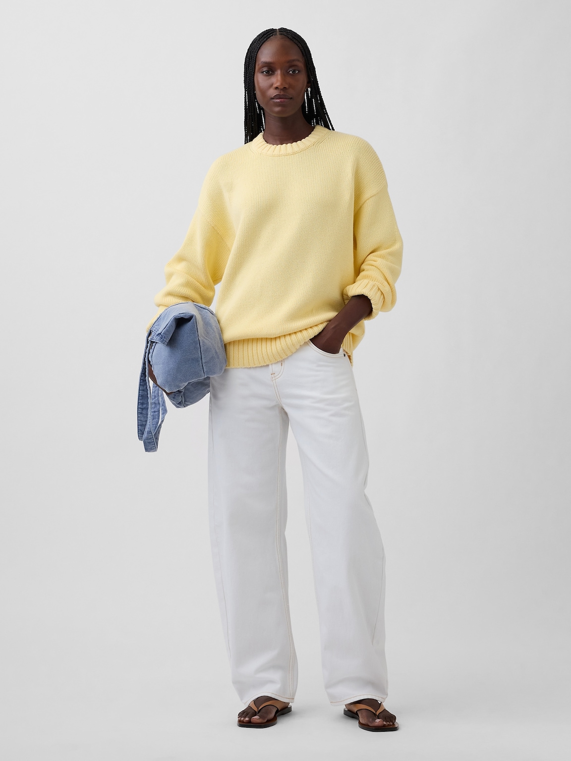 100% Cotton Oversized Sweater