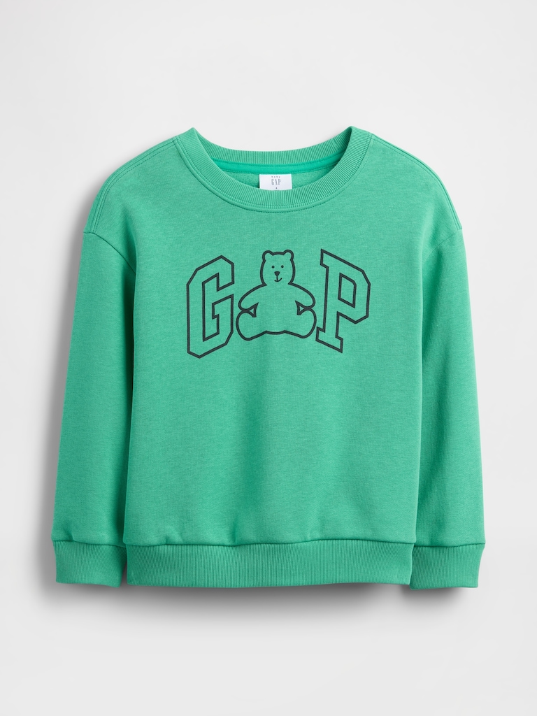 babyGap Logo Relaxed Crewneck Sweatshirt