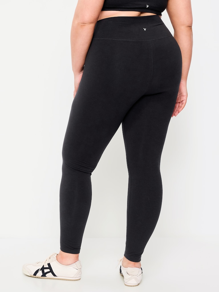 High-Waisted PowerChill 7/8 Cotton Leggings