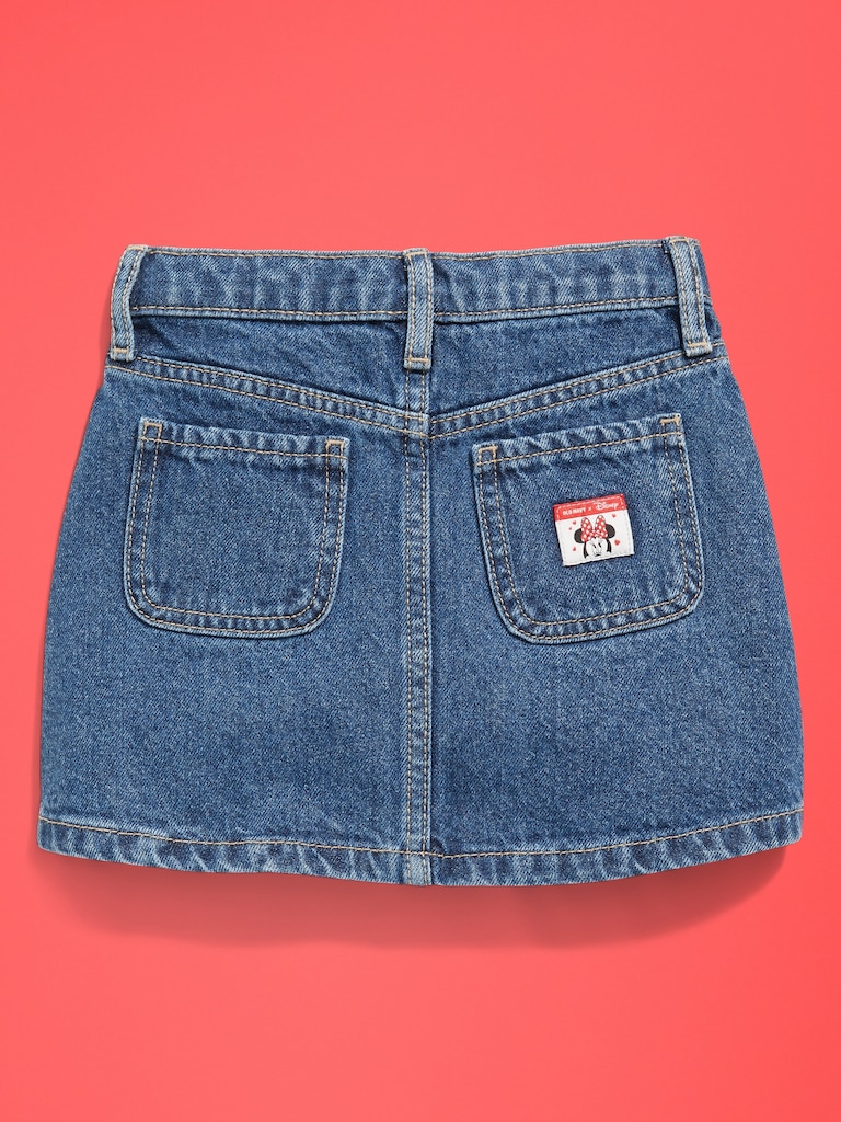 Old Navy x Disney Minnie Mouse Jean Skirt for Toddler Girls