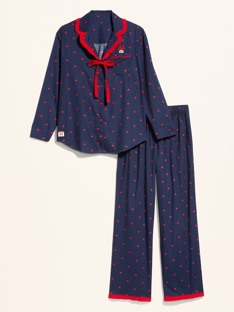 Old Navy x Disney Minnie Mouse Ruffled Pajama Set for Women
