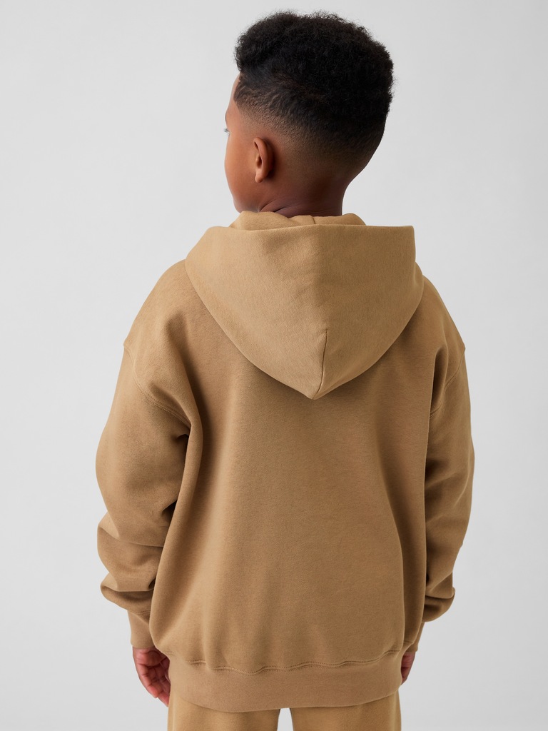 Kids VintageSoft Logo Zip Hoodie