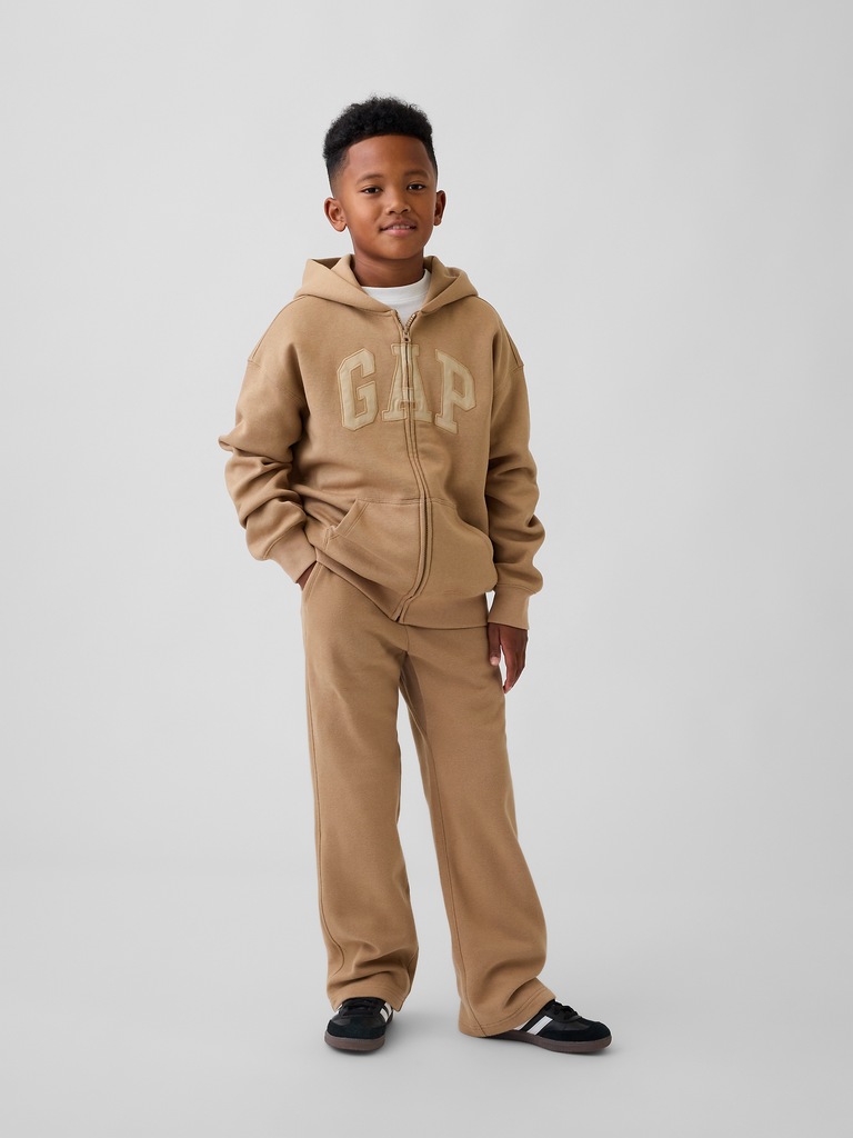 Kids VintageSoft Logo Zip Hoodie