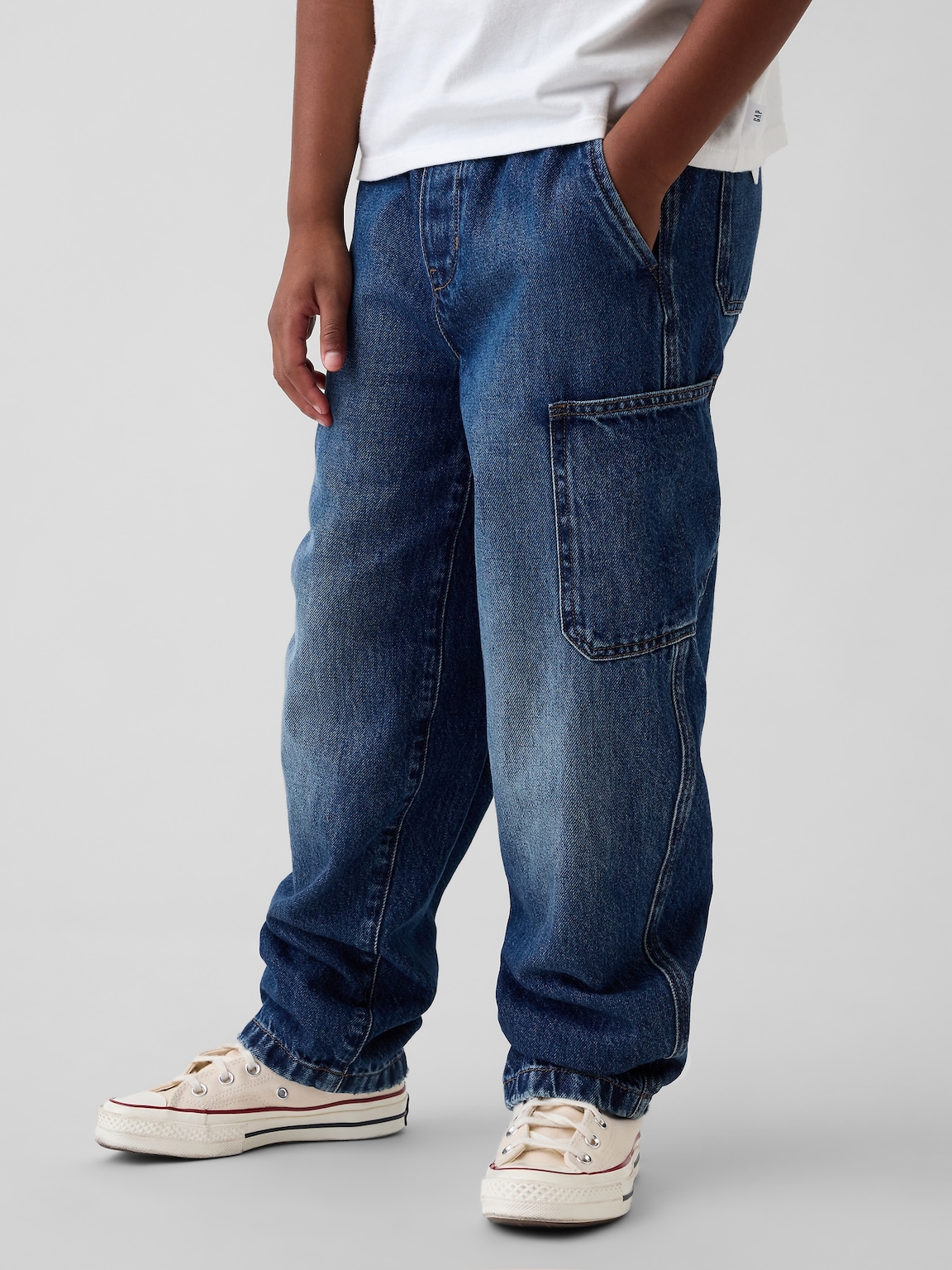 Kids Brushed Easy Carpenter Jeans