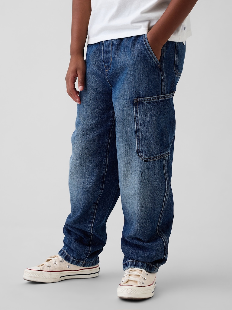 Kids Brushed Easy Carpenter Jeans