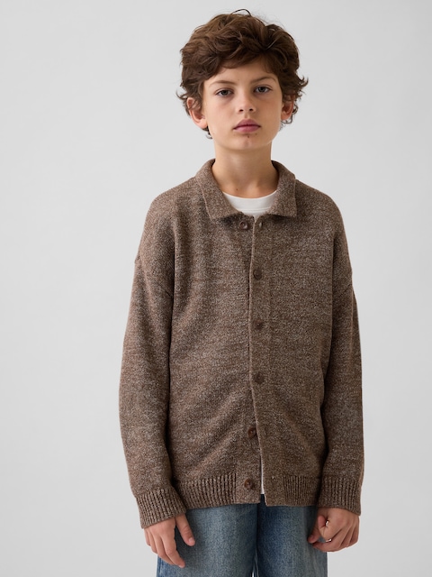 Gilet en Maille Brothers & Sisters - Bleu foncé - Garçon - 22.99