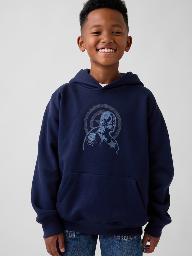 Kids Marvel VintageSoft Relaxed Hoodie