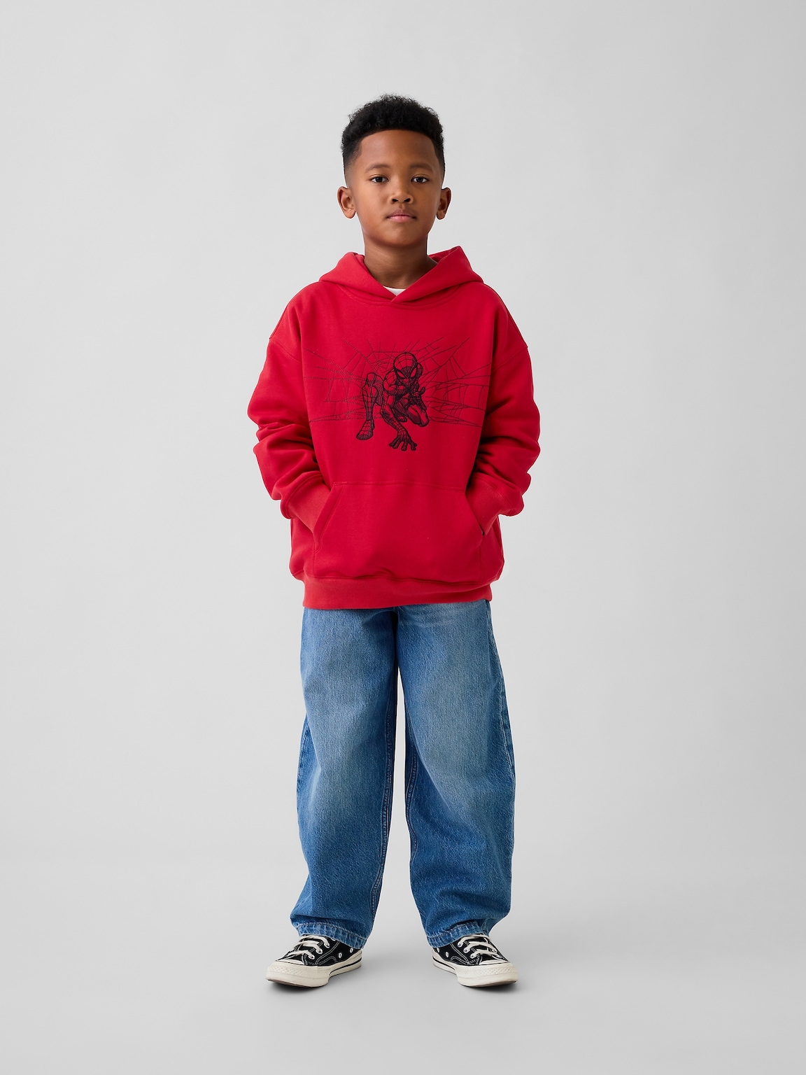 Kids Marvel VintageSoft Relaxed Hoodie