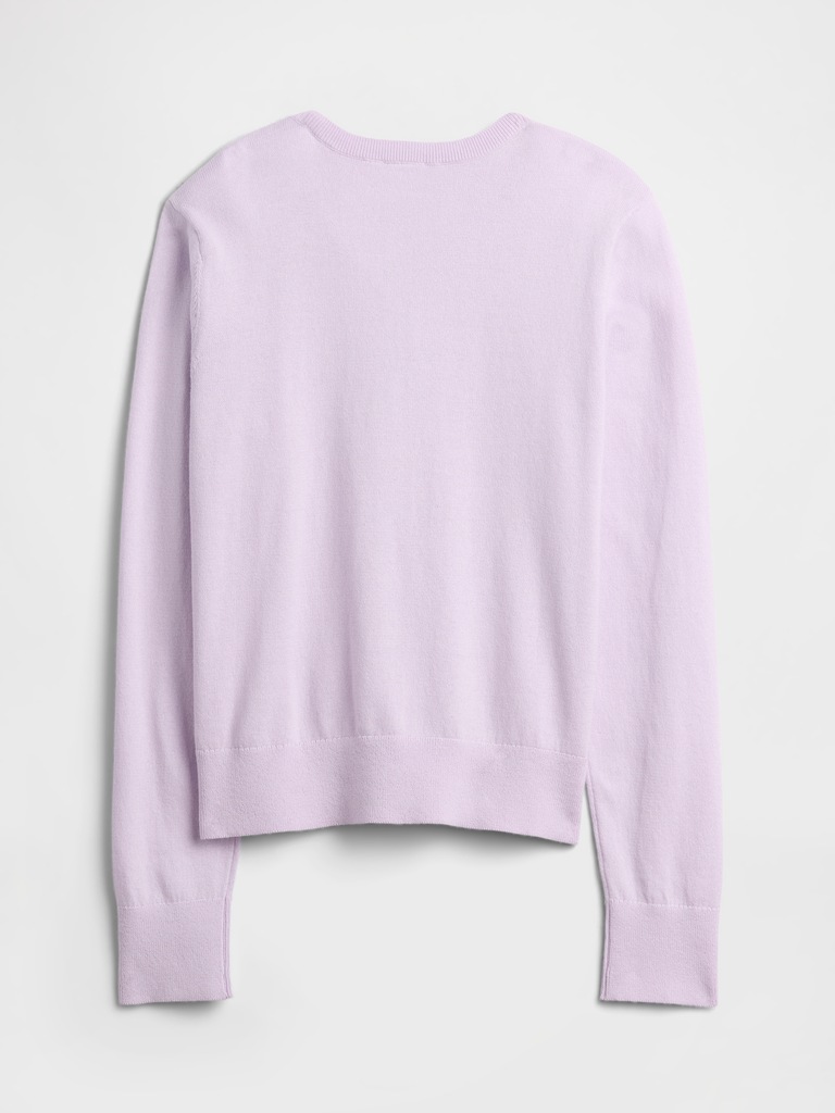 Kids Crewneck Cardigan